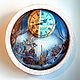 Fabulous Petersburg wooden wall clock with a pendulum. Watch. Original wall clocks. Online shopping on My Livemaster.  Фото №2