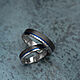 Заказать Combined Titanium rings. Wedding rings made of titanium. TiTrend. Ярмарка Мастеров. . Engagement rings Фото №3