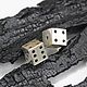 Backgammon dice made of 925 sterling silver HH0121, Backgammon and checkers, Yerevan,  Фото №1