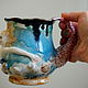 Mermaid. Sculpture mug. Mugs and cups. Mila. My Livemaster. Фото №6