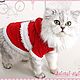 Christmas costume for cats and dogs. Accessories for Pets. Animal-Style. Online shopping on My Livemaster.  Фото №2