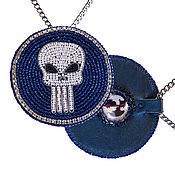 Украшения handmade. Livemaster - original item Skull Medallion 