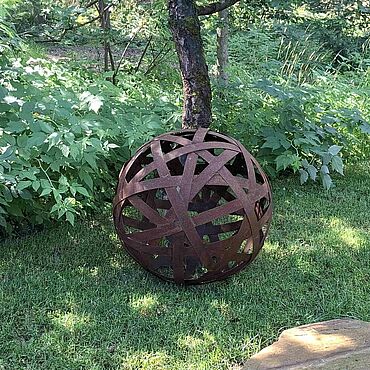 Дача и сад ручной работы. Ярмарка Мастеров - ручная работа Шар из полос 80. Handmade.