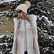 Жилет из меха арктической лисы SAGA FURS(Island Fawn light ), Жилеты, Омск,  Фото №1