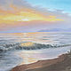 Миниатюра "Ласковый шёпот моря", 18х24 см, Картины, Калуга,  Фото №1