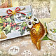  Yellow Owl. Christmas decorations. clubakm (clubakm). Online shopping on My Livemaster.  Фото №2