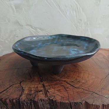 Посуда ручной работы. Ярмарка Мастеров - ручная работа Тарелка (керамика). Handmade.