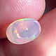 Кабошон Эфиопский Опал - 2,1 Ct ( 10*6,5*5,8 мм). Кабошоны. Сокрытое в Листве. Ярмарка Мастеров.  Фото №7