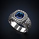  Ring with texture, Кольцо-печатка, Тольятти,  Фото №1