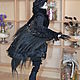 The author's interior doll Raven is a Victorian Gothic doll. Interior doll. Zlata's fantasy dolls. My Livemaster. Фото №4