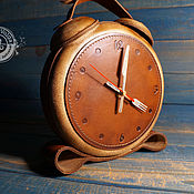 Для дома и интерьера handmade. Livemaster - original item Watch classic: Leather watch 