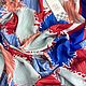 Сатиновая вискоза с логотипом бренда. Ткани. Ткани ITALIANI - итальянские ткан. Интернет-магазин Ярмарка Мастеров.  Фото №2