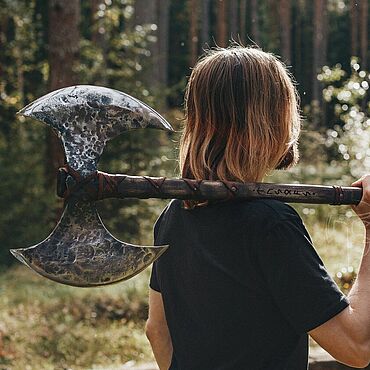 Сувениры и подарки ручной работы. Ярмарка Мастеров - ручная работа Секира Перуна. Handmade.
