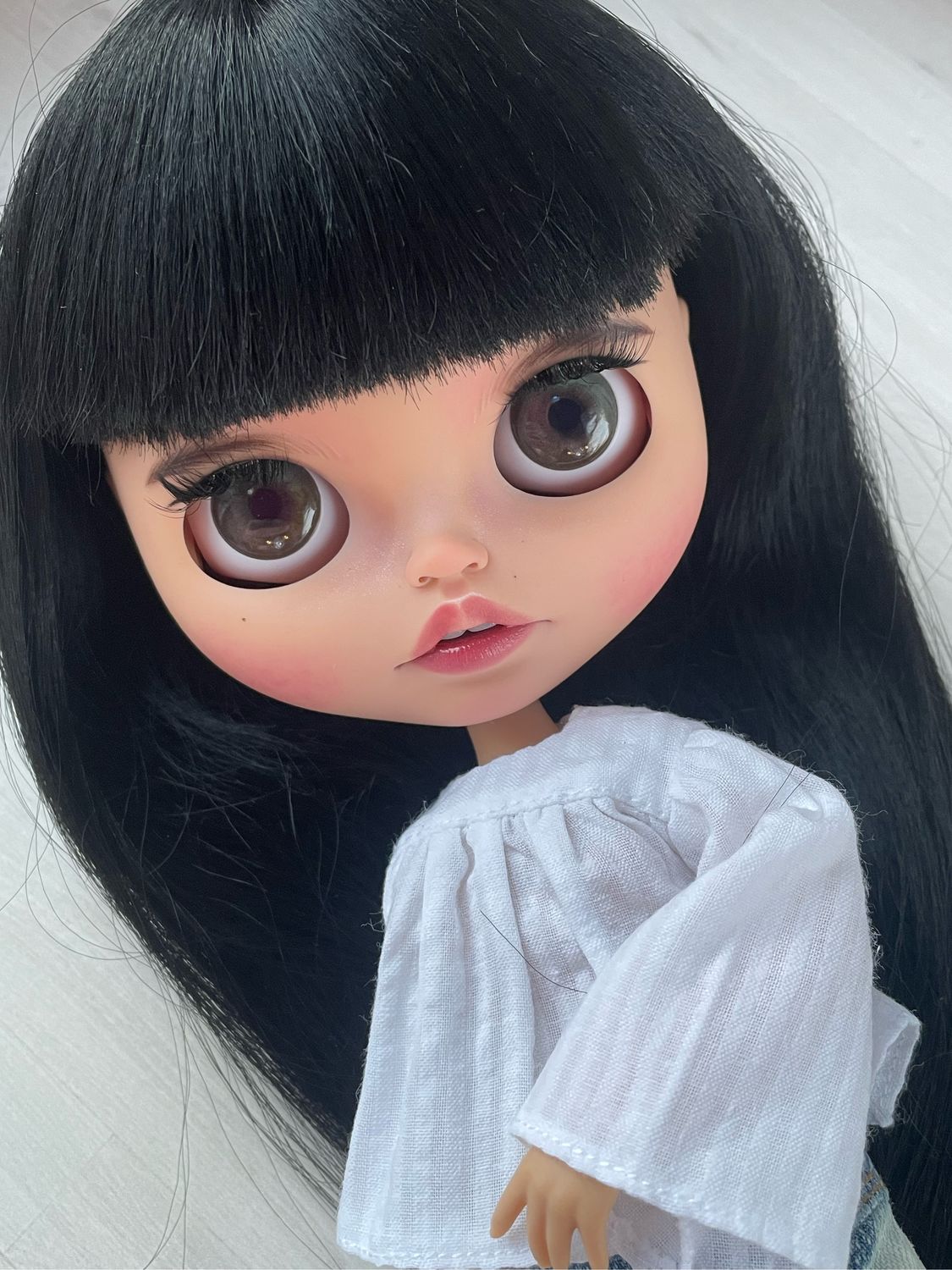 Кукла blythe натуральные волосы купить в интернет-магазине Ярмарка ...