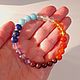 Bracelet Chakra Antistress and Positive Rainbow on seven Chakras. Bead bracelet. milo-svehi-mag (milo-svehi-mag). My Livemaster. Фото №4