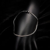 Украшения ручной работы. Ярмарка Мастеров - ручная работа Stainless steel Chain Bracelet (21 cm, Unisex). Handmade.