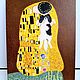 The painting Kiss of a cat based on Klimt. Pictures. give to know the wonders. My Livemaster. Фото №6