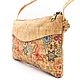 Eco bag with butterflies and flowers women's cork handmade. Classic Bag. Koracork. Online shopping on My Livemaster.  Фото №2