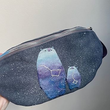 Сумки ручной работы. Ярмарка Мастеров - ручная работа Поясная сумка. Handmade.