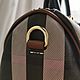 Заказать Винтаж: Сумка Burberry в классическую клетку канва и кожа. Виктория (aifebelle). Ярмарка Мастеров. . Сумки винтажные Фото №3