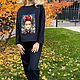 Заказать Свитшот оверсайз из вискозного джерси EGGDRESS FRIDA. EGGDRESS (Eggdress). Ярмарка Мастеров. . Джемперы Фото №3