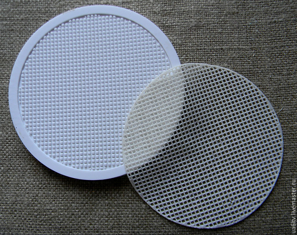Сетчатые формы. Коврик силиконовый круглый "сетка 2х2 мм". Сеточка для вышивания. Вышивка сеточкой. Молд сеточка.