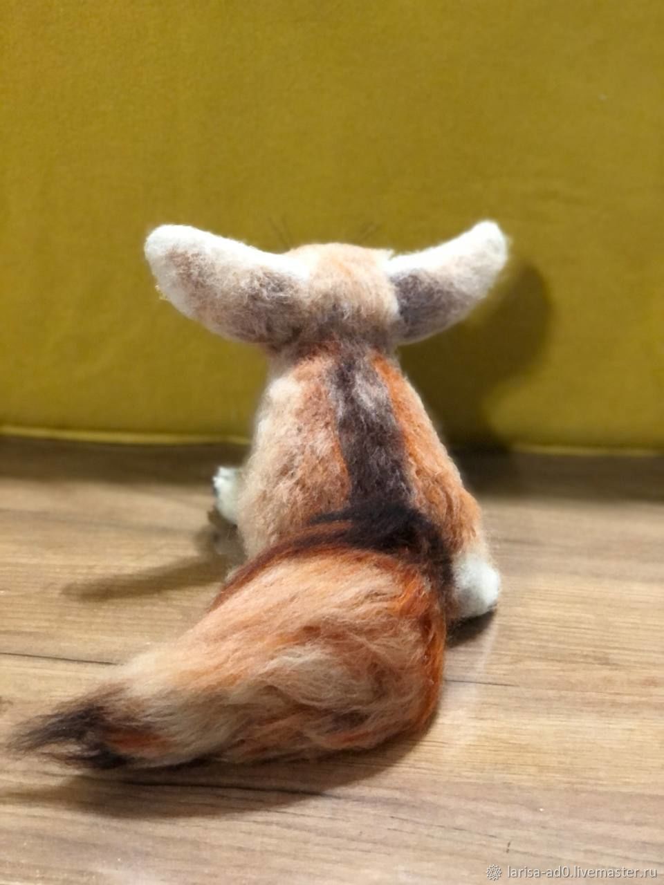 Мягкая игрушка из шерсти .Лисенок Фенек в интернет-магазине на Ярмарке ...