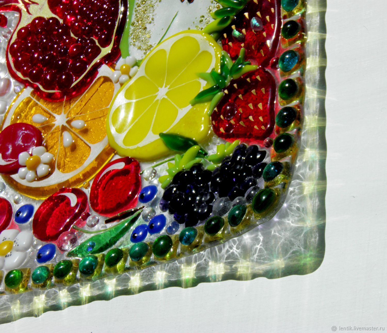Как приготовить фрукты в стекле в домашних