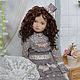Fabric collection doll Francesca. Dolls. Olesya Sharipova. My Livemaster. Фото №5