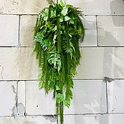 Цветы и флористика handmade. Livemaster - original item Suspended composition of artificial plants. Handmade.