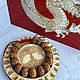 Браслет из сертифицированной рудракши 7 ликов (7 мукх). Оберег. Tasha-pari. Интернет-магазин Ярмарка Мастеров.  Фото №2