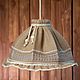 Lampshades and ceiling lamps: Hanging lamp made of jute Lampshade Country style, Lampshades, Rybinsk,  Фото №1