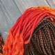 Комплект Бохо кос "Янтарь". Дреды. Ural braids (ural-braids). Ярмарка Мастеров.  Фото №4