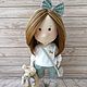 Кукла ручной работы. Мелирование. Тыквоголовка. Vera's dolls. Интернет-магазин Ярмарка Мастеров.  Фото №2
