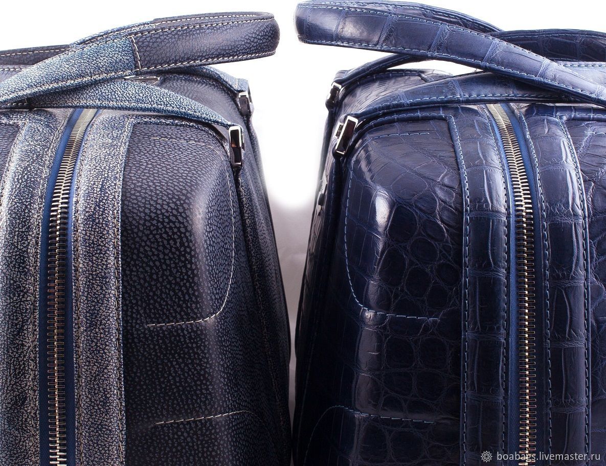 Leather travel bags (for RollsRoyce Moscow) NAASTHAN купить онлайн