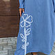 Boho dress blue colour Camomile. Dresses. NATALINI. My Livemaster. Фото №4