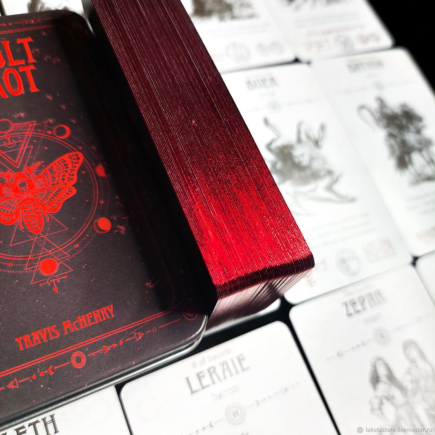 Оккультное Таро (Таро Демонов Гоэтии) METAL BOX EDITION (Occult Tarot)  купить в интернет-магазине Ярмарка Мастеров по цене 2700 ₽ – U60H6RU |  Карты ...