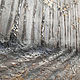 Large interior painting in gray tones Silver birch forest. Pictures. kartina-sochi. My Livemaster. Фото №5