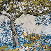 Ткани: Джинсовая ткань с эластаном голубая Ж.Сандер