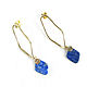 Lapis lazuli earrings, blue lapis lazuli earrings 'Frivolity'. Earrings. Irina Moro. Online shopping on My Livemaster.  Фото №2