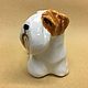 Заказать Sealyham Terrier sits a porcelain figurine. Veselyj farfor. Ярмарка Мастеров. . Figurines Фото №3