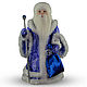 Дедушка Мороз кукла синего цвета сувенир в подарок на Новый год 2025, Дед Мороз и Снегурочка, Москва,  Фото №1