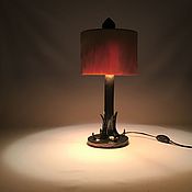 Для дома и интерьера handmade. Livemaster - original item Table lamp from wood and ceramics. Handmade.