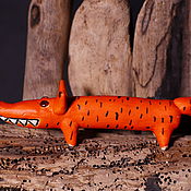 Для дома и интерьера handmade. Livemaster - original item Figurine. Sly Fox.. Handmade.