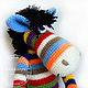 Master-class of crochet Toy Horse Rainbow No. №1. Knitting patterns. GALAtoys. My Livemaster. Фото №5