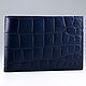 Wallet-purse made of genuine crocodile leather (under the STS) IMA0956VC45, Purse, Moscow,  Фото №1