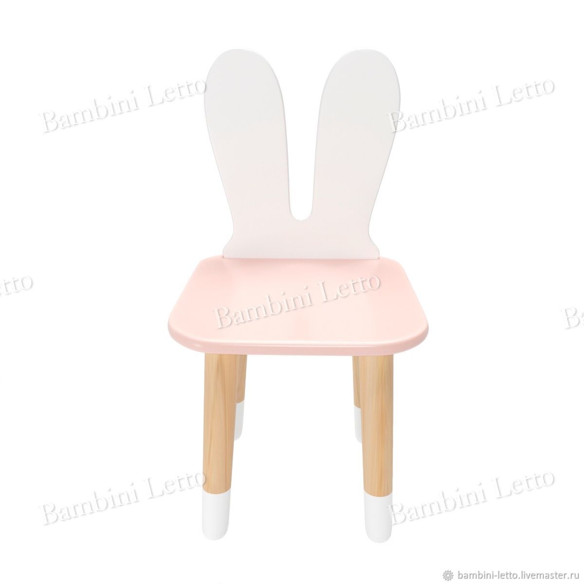Столик облачко и стульчик с ушками