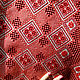 Red Tablecloth handmade embroidered tablecloth, Hardanger. Tablecloths. Wonders crafts. Online shopping on My Livemaster.  Фото №2