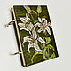 Sketchbook A6 wood cover "Lilys", Notebooks, Moscow,  Фото №1