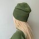 Заказать Шапка из 100% мериноса с отворотом. VE knitting. Ярмарка Мастеров. . Шапки Фото №3